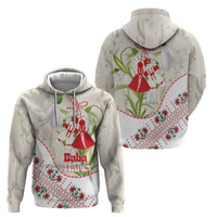 Baba Marta Bulgaria Hoodie Martenitsa Snowdrop Shevitsa Folk Pattern