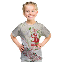 Baba Marta Bulgaria Kid T Shirt Martenitsa Snowdrop Shevitsa Folk Pattern