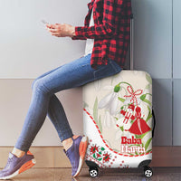 Baba Marta Bulgaria Luggage Cover Martenitsa Snowdrop Shevitsa Folk Pattern
