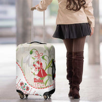 Baba Marta Bulgaria Luggage Cover Martenitsa Snowdrop Shevitsa Folk Pattern