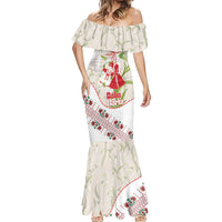 Baba Marta Bulgaria Mermaid Dress Martenitsa Snowdrop Shevitsa Folk Pattern