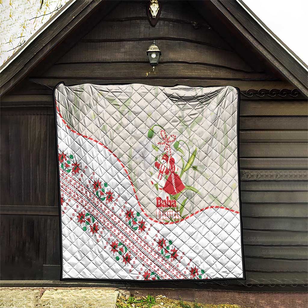 Baba Marta Bulgaria Quilt Martenitsa Snowdrop Shevitsa Folk Pattern