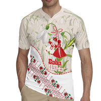 Baba Marta Bulgaria Rugby Jersey Martenitsa Snowdrop Shevitsa Folk Pattern