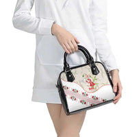 Baba Marta Bulgaria Shoulder Handbag Martenitsa Snowdrop Shevitsa Folk Pattern