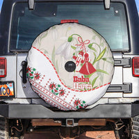 Baba Marta Bulgaria Spare Tire Cover Martenitsa Snowdrop Shevitsa Folk Pattern