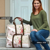 Baba Marta Bulgaria Travel Bag Martenitsa Snowdrop Shevitsa Folk Pattern