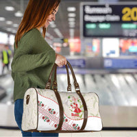 Baba Marta Bulgaria Travel Bag Martenitsa Snowdrop Shevitsa Folk Pattern