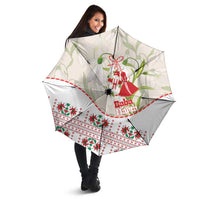 Baba Marta Bulgaria Umbrella Martenitsa Snowdrop Shevitsa Folk Pattern
