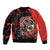 Canada National Aboriginal Day Sleeve Zip Bomber Jacket Indigenous Peoples Inuksuit With Dreamcatcher - Wonder Print Shop