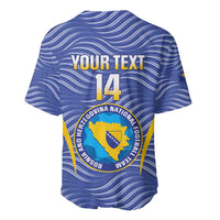 Custom Bosnia and Herzegovina Football Baseball Jersey Come On Zmajevi