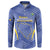 Custom Bosnia and Herzegovina Football Button Sweatshirt Come On Zmajevi
