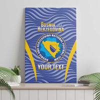 Custom Bosnia and Herzegovina Football Canvas Wall Art Come On Zmajevi