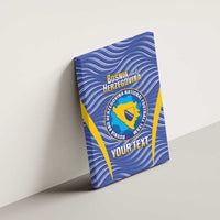 Custom Bosnia and Herzegovina Football Canvas Wall Art Come On Zmajevi