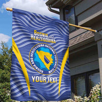 Custom Bosnia and Herzegovina Football Garden Flag Come On Zmajevi