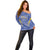 Custom Bosnia and Herzegovina Football Off Shoulder Sweater Come On Zmajevi