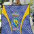 Custom Bosnia and Herzegovina Football Quilt Come On Zmajevi