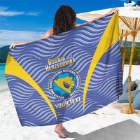 Custom Bosnia and Herzegovina Football Sarong Come On Zmajevi