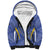 Custom Bosnia and Herzegovina Football Sherpa Hoodie Come On Zmajevi