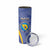 Custom Bosnia and Herzegovina Football Skinny Tumbler Come On Zmajevi