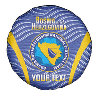 Custom Bosnia and Herzegovina Football Spare Tire Cover Come On Zmajevi