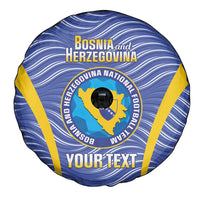 Custom Bosnia and Herzegovina Football Spare Tire Cover Come On Zmajevi