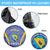 Custom Bosnia and Herzegovina Football Spare Tire Cover Come On Zmajevi
