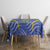 Custom Bosnia and Herzegovina Football Tablecloth Come On Zmajevi