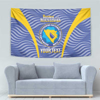 Custom Bosnia and Herzegovina Football Tapestry Come On Zmajevi