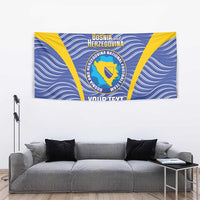 Custom Bosnia and Herzegovina Football Tapestry Come On Zmajevi