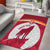 Custom Latvia Football Area Rug Go Wolves Latvija Folk Pattern