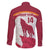 Custom Latvia Football Family Matching Long Sleeve Bodycon Dress and Hawaiian Shirt Go Wolves Latvija Folk Pattern