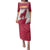 Custom Latvia Football Family Matching Puletasi and Hawaiian Shirt Go Wolves Latvija Folk Pattern
