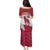 Custom Latvia Football Family Matching Puletasi and Hawaiian Shirt Go Wolves Latvija Folk Pattern