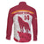 Custom Latvia Football Family Matching Short Sleeve Bodycon Dress and Hawaiian Shirt Go Wolves Latvija Folk Pattern