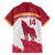 Custom Latvia Football Hawaiian Shirt Go Wolves Latvija Folk Pattern