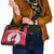 Custom Latvia Football Shoulder Handbag Go Wolves Latvija Folk Pattern