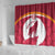 Custom Latvia Football Shower Curtain Go Wolves Latvija Folk Pattern