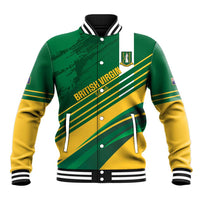 Custom British Virgin Islands Football Baseball Jacket Come On Nature Boys