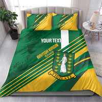 Custom British Virgin Islands Football Bedding Set Come On Nature Boys