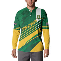 Custom British Virgin Islands Football Button Sweatshirt Come On Nature Boys