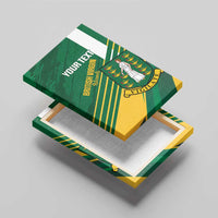 Custom British Virgin Islands Football Canvas Wall Art Come On Nature Boys