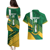 Custom British Virgin Islands Football Couples Matching Puletasi and Hawaiian Shirt Come On Nature Boys