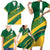 Custom British Virgin Islands Football Family Matching Short Sleeve Bodycon Dress and Hawaiian Shirt Come On Nature Boys