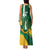 Custom British Virgin Islands Football Family Matching Tank Maxi Dress and Hawaiian Shirt Come On Nature Boys