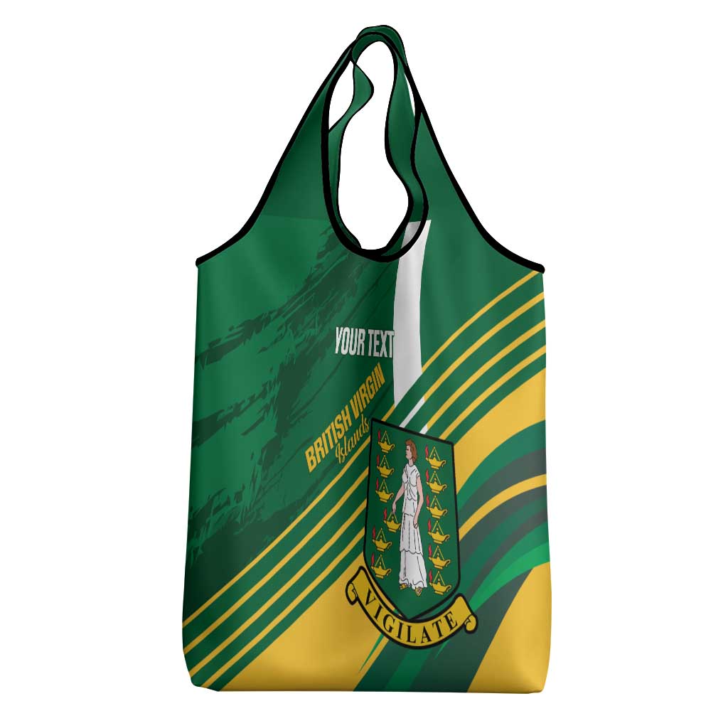 Custom British Virgin Islands Football Grocery Bag Come On Nature Boys