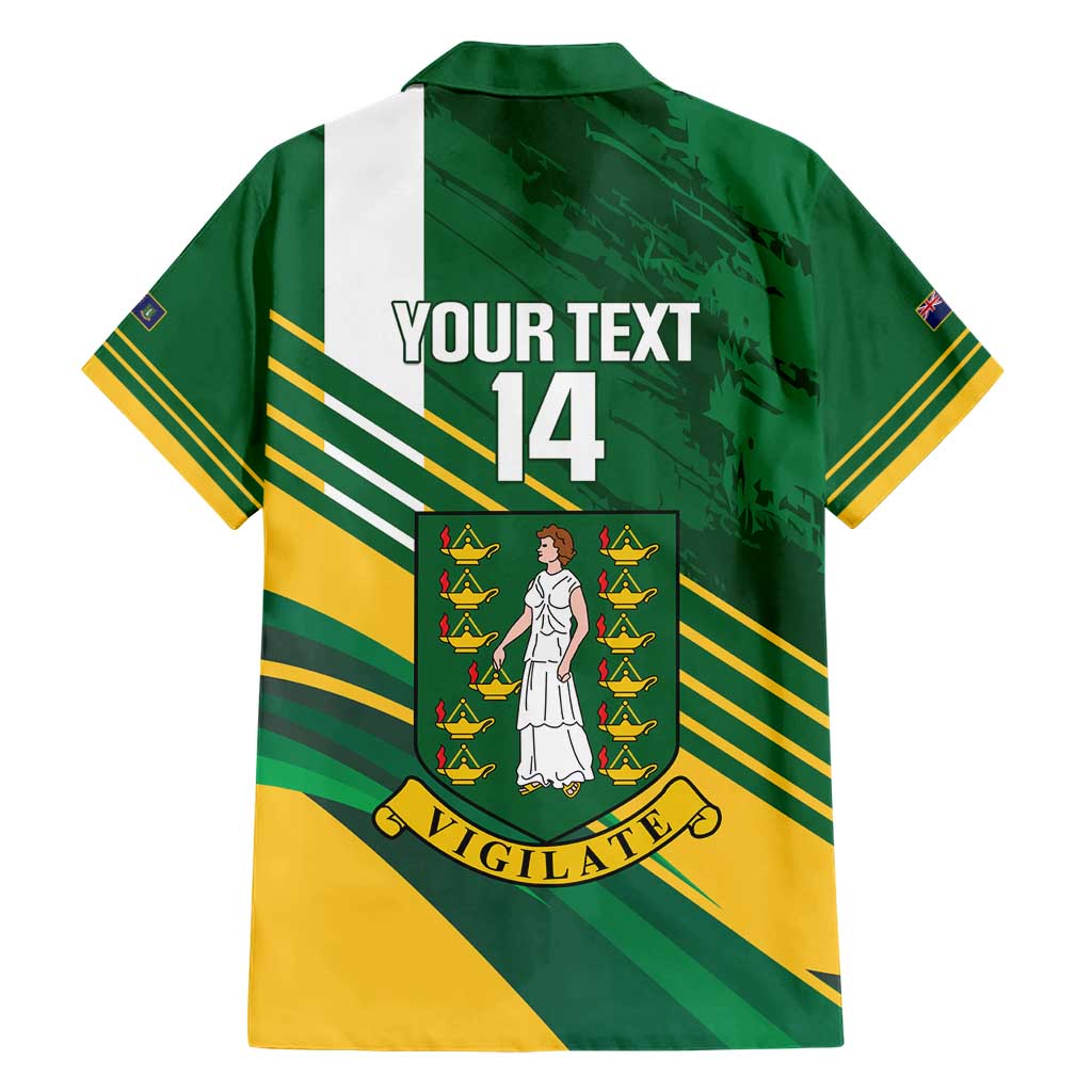 Custom British Virgin Islands Football Hawaiian Shirt Come On Nature Boys