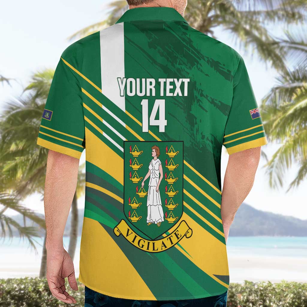 Custom British Virgin Islands Football Hawaiian Shirt Come On Nature Boys