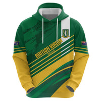 Custom British Virgin Islands Football Hoodie Come On Nature Boys