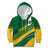Custom British Virgin Islands Football Kid Hoodie Come On Nature Boys
