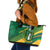 Custom British Virgin Islands Football Leather Tote Bag Come On Nature Boys